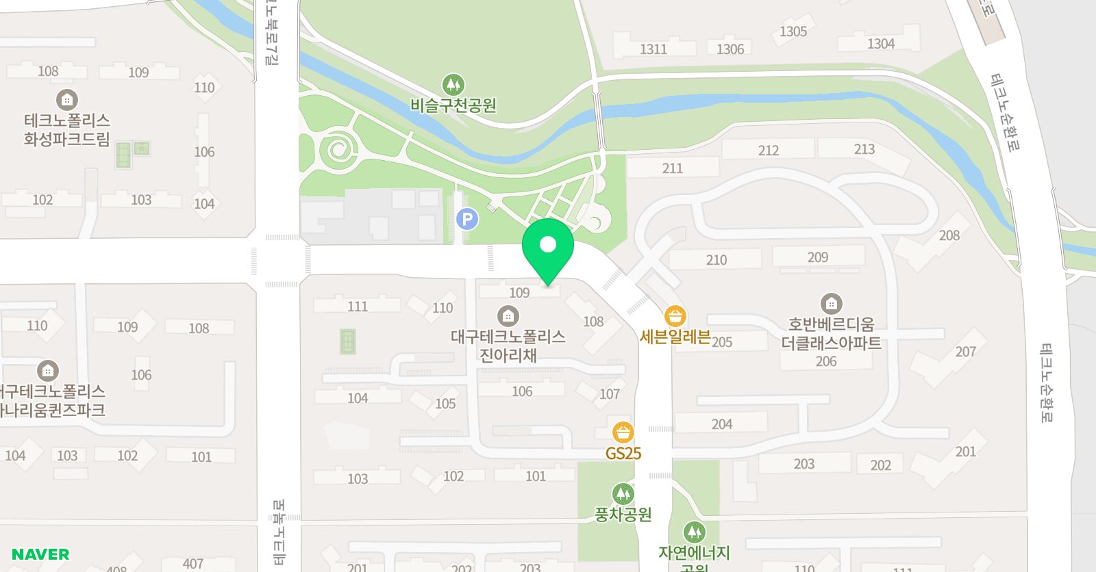 아이스크림홈런 공부방 텍폴점 위치
