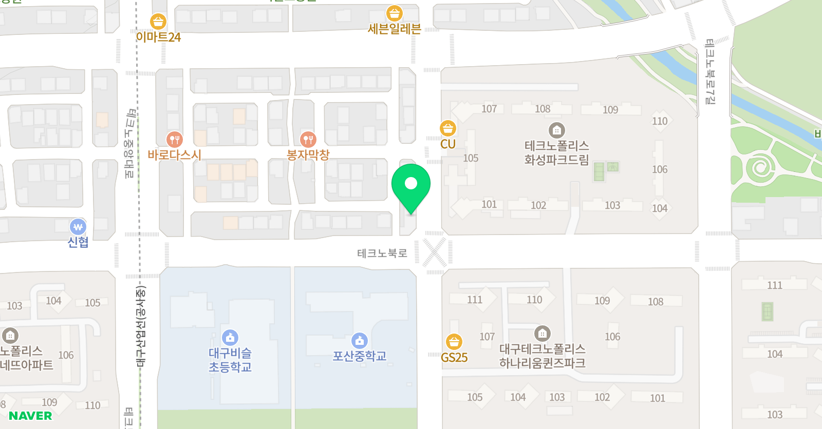 아트스튜디오밤 미술학원 위치