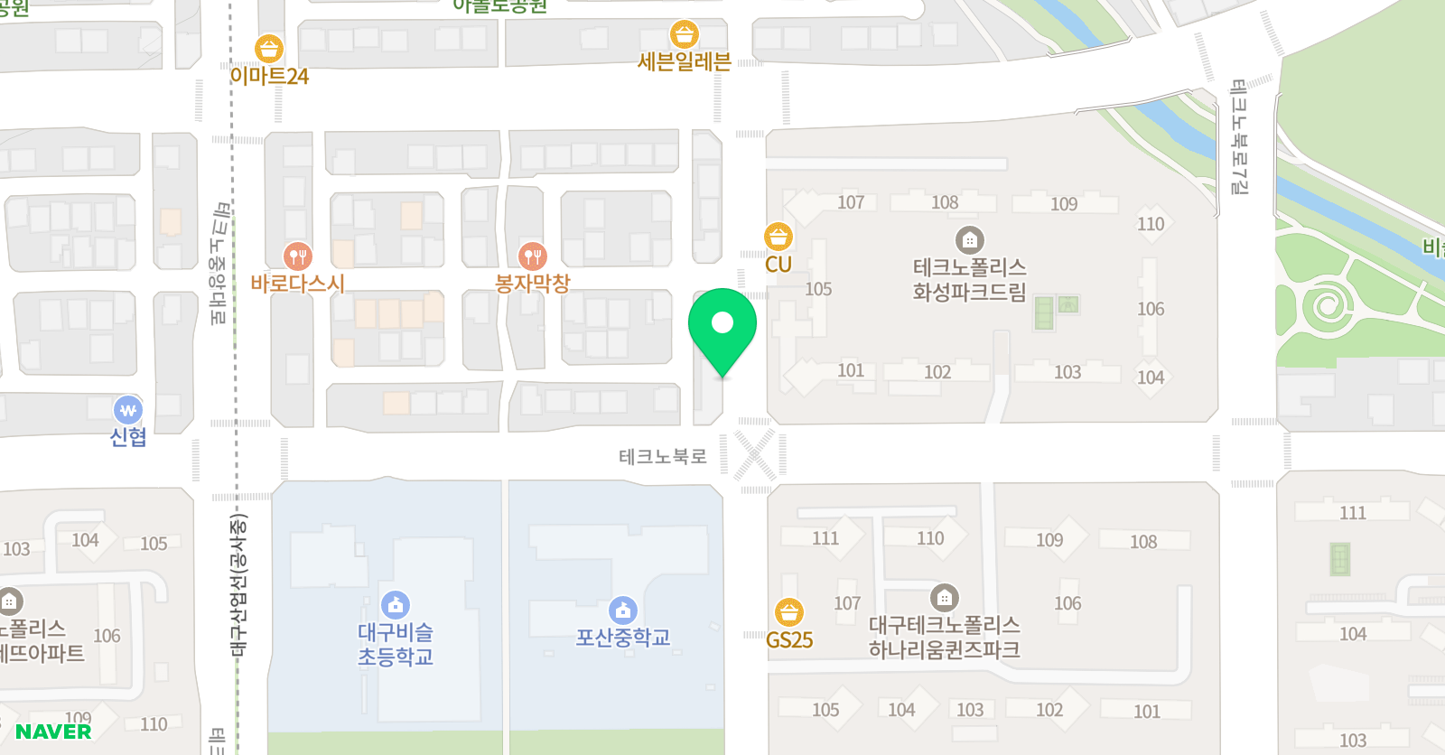 룰루 영어학원 위치