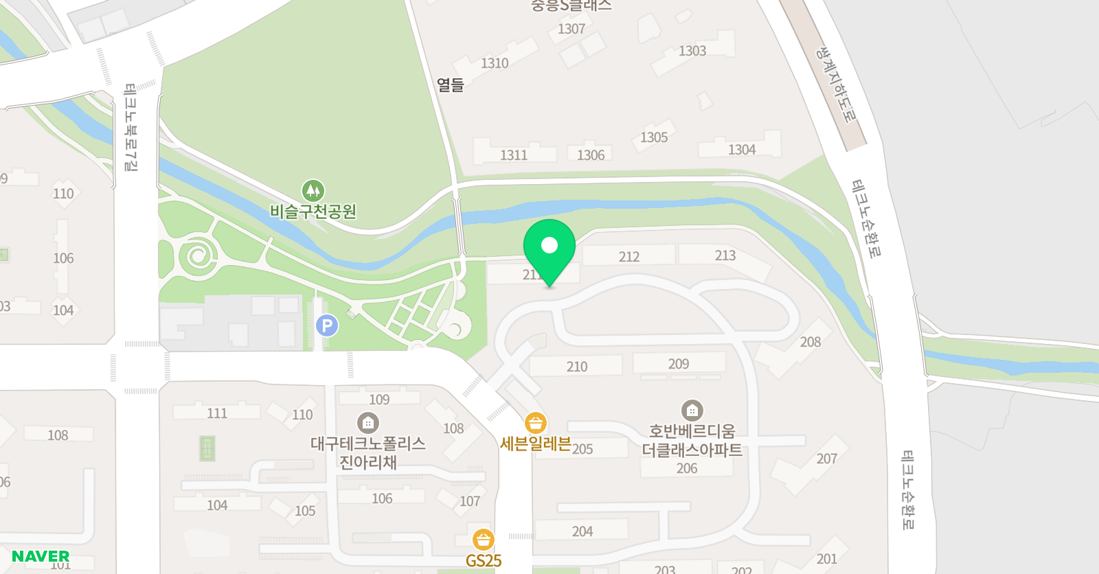 A&J English 위치