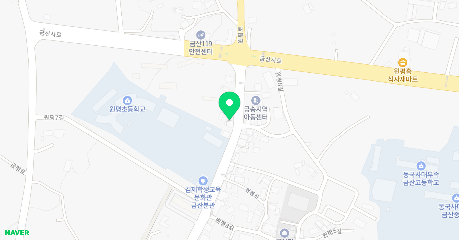 스카이 영수 전문 학원 위치