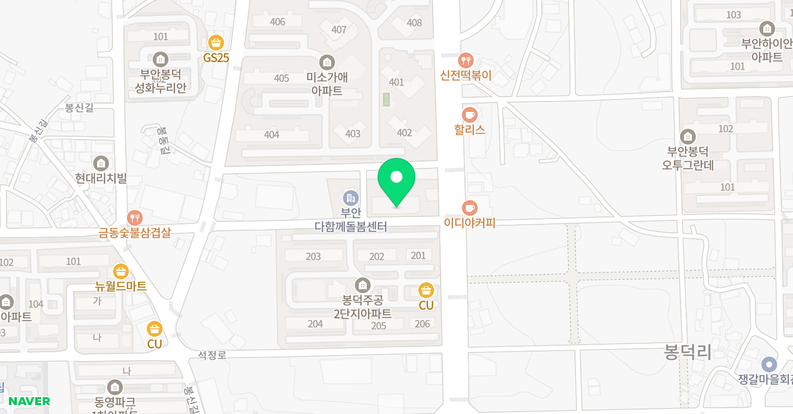 예건부부 태권도센터 위치