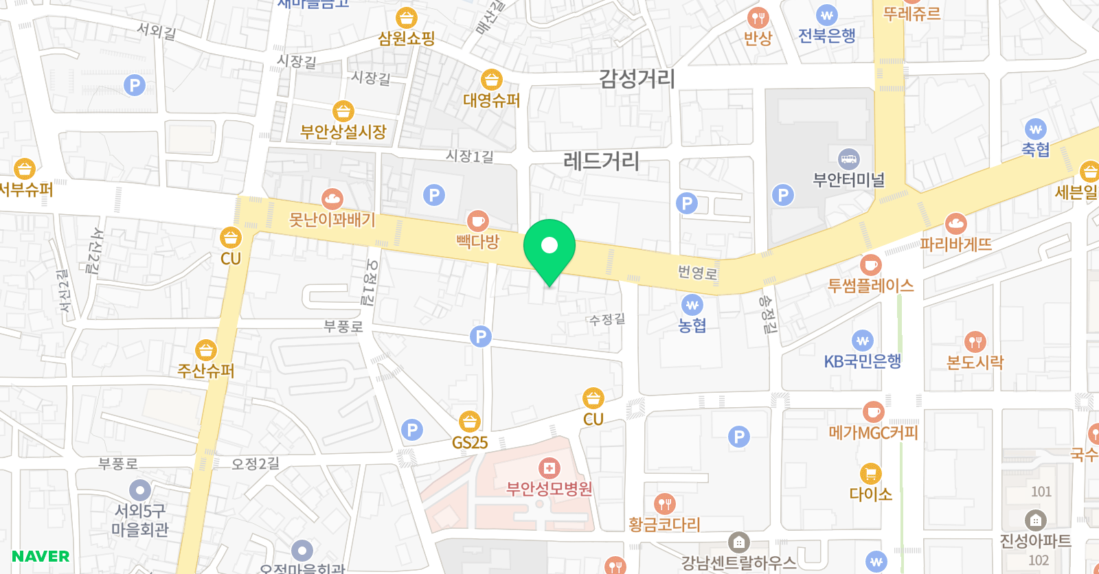 루아니 종합예술학원 위치