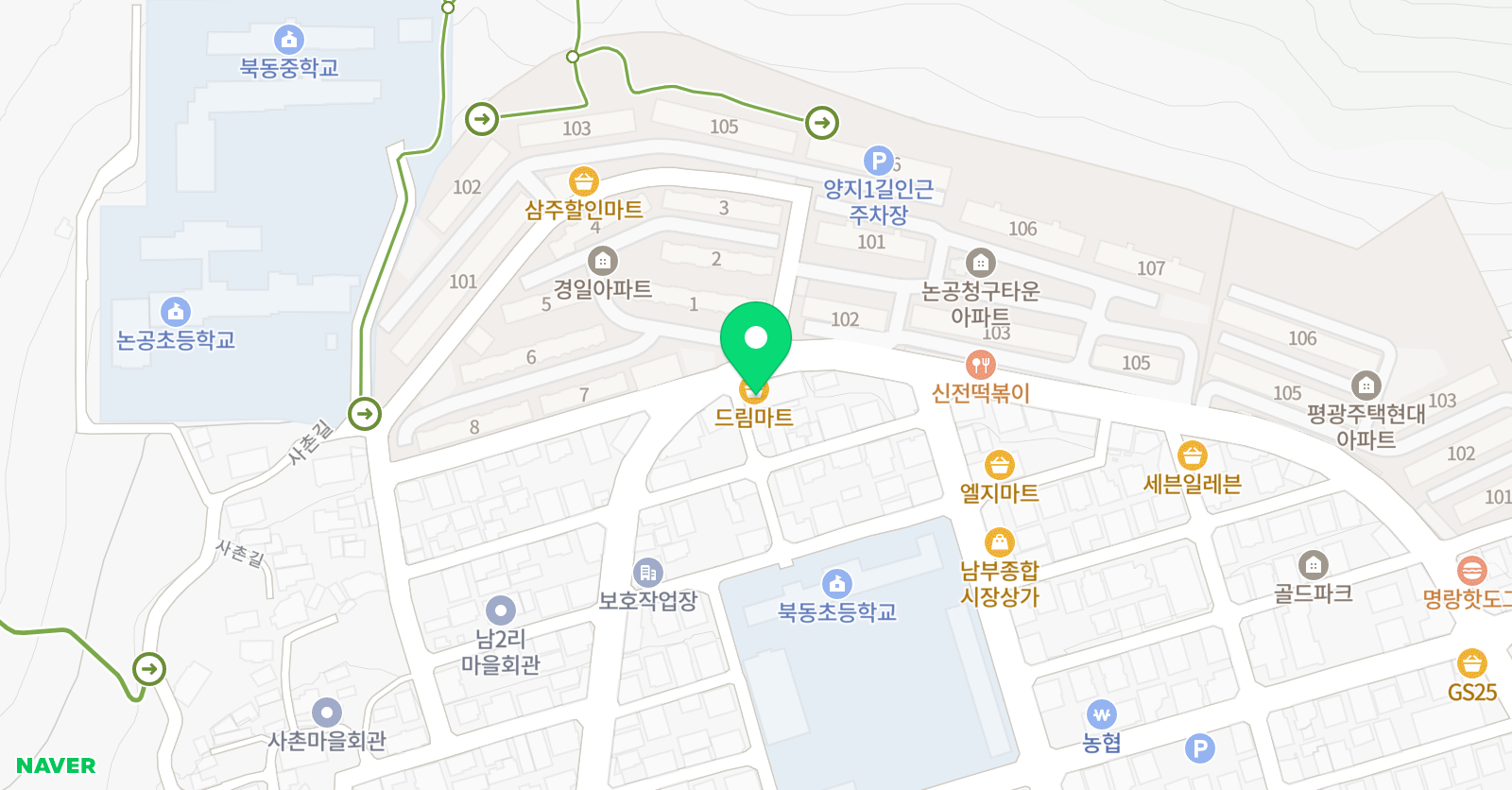 계명 태권도체육관 위치