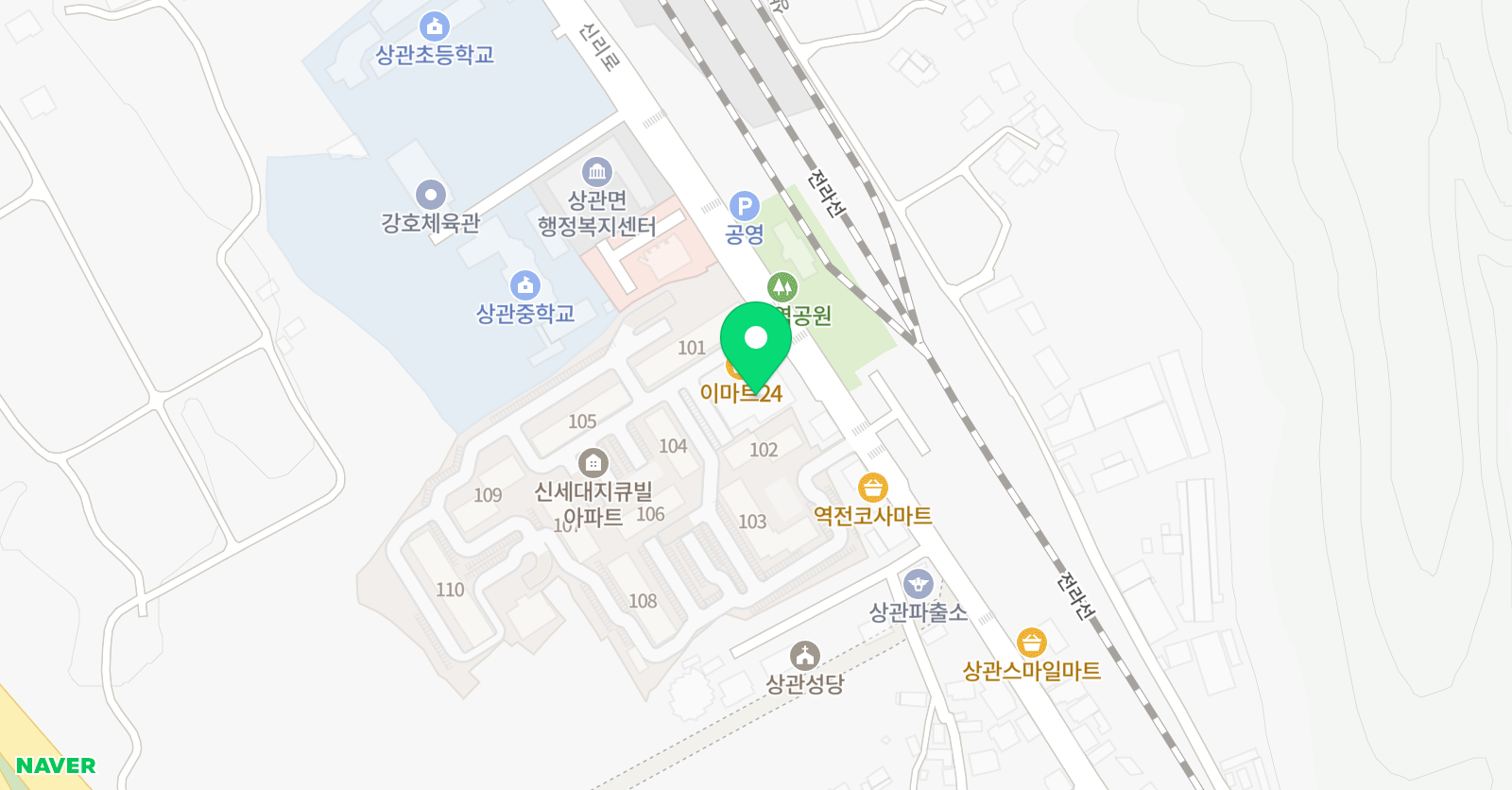 피아노숲 음악학원 위치