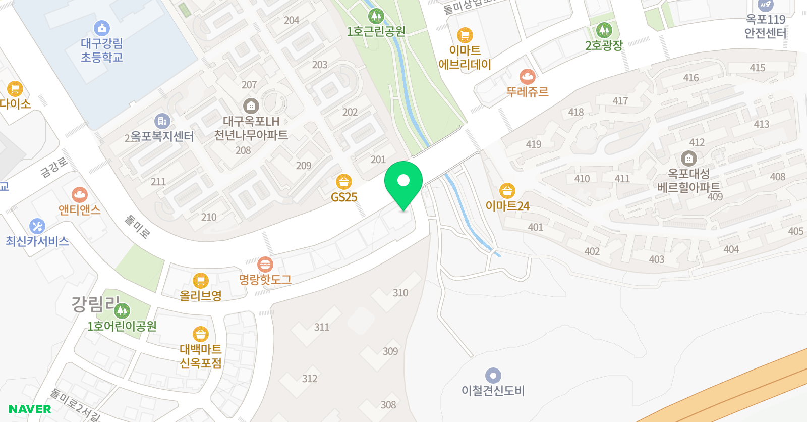 해법 수학 학원 위치