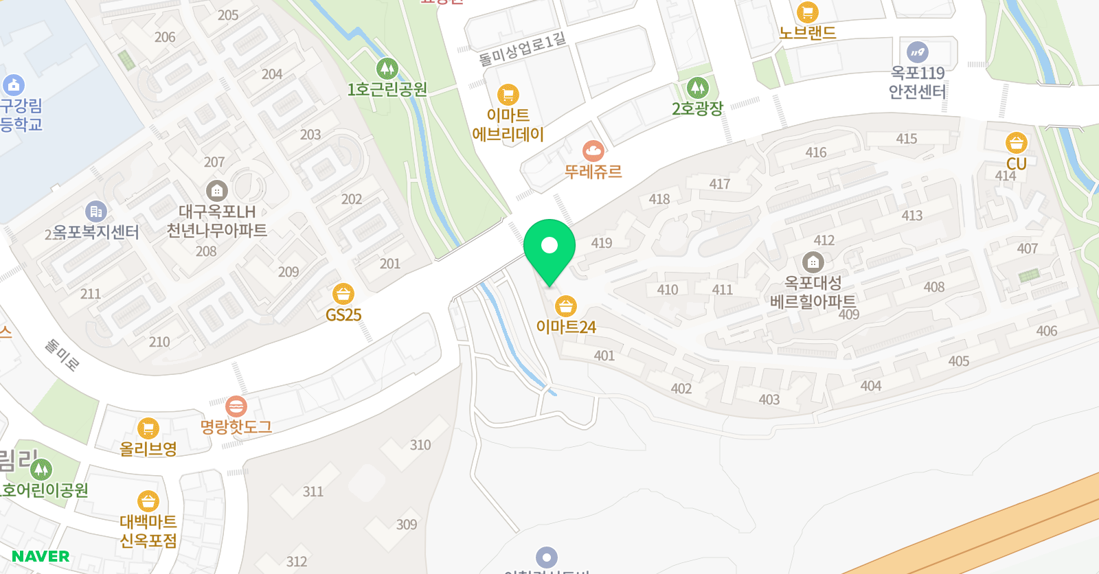 엘리 영어교습소 위치