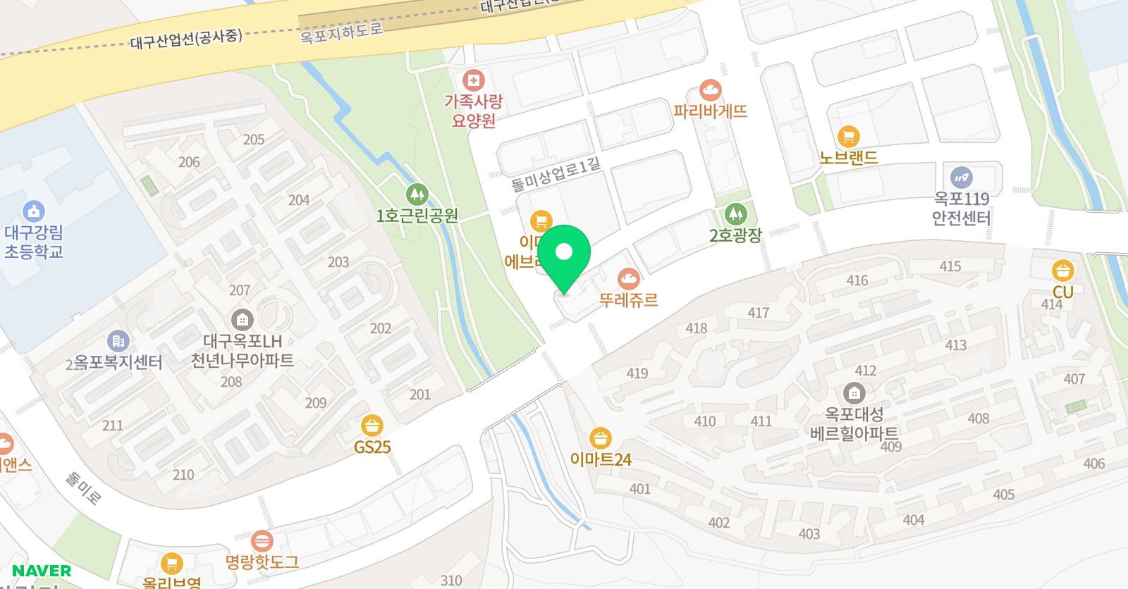 베가 영어학원 위치