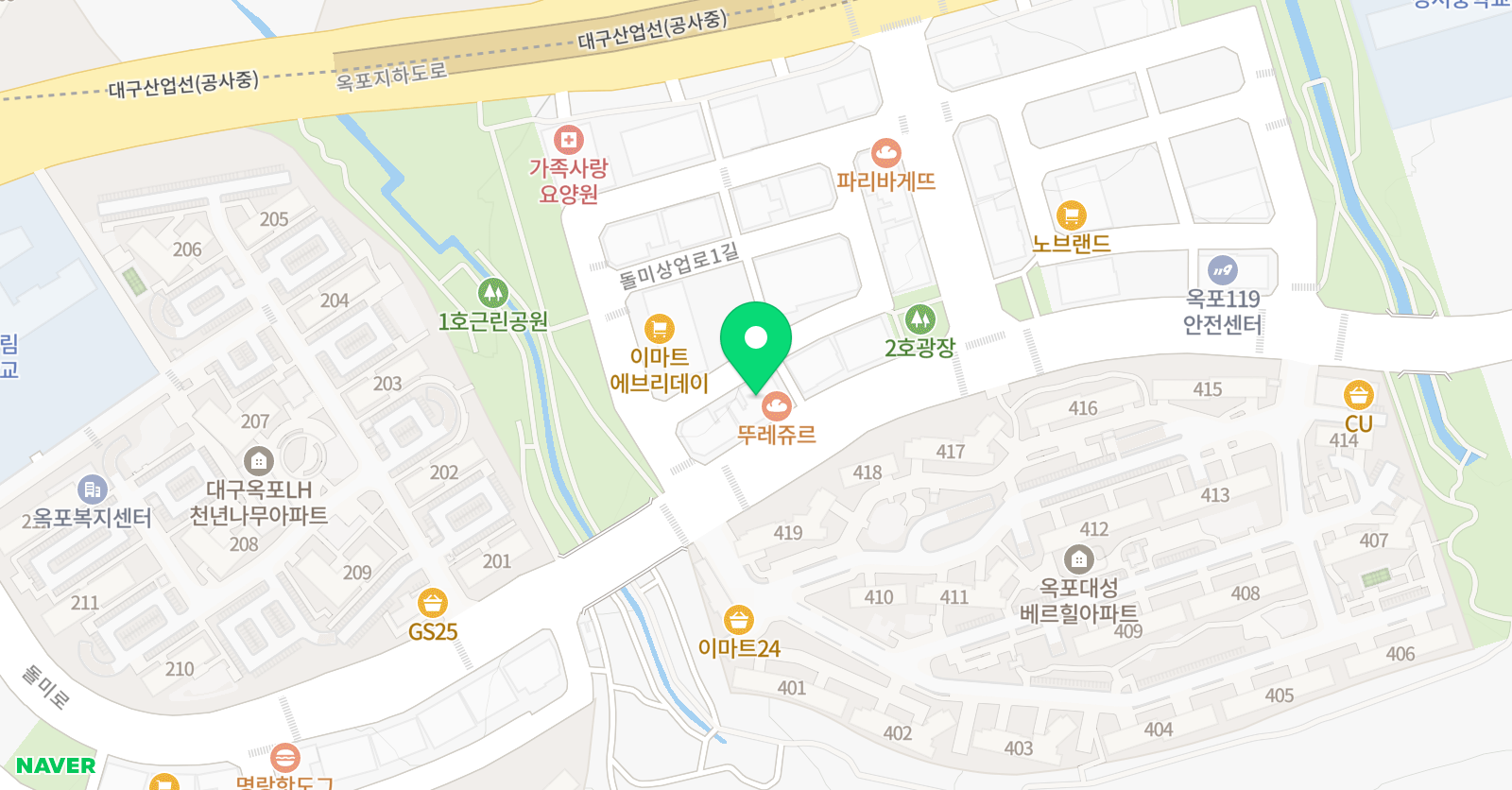 라온미술교습소 위치