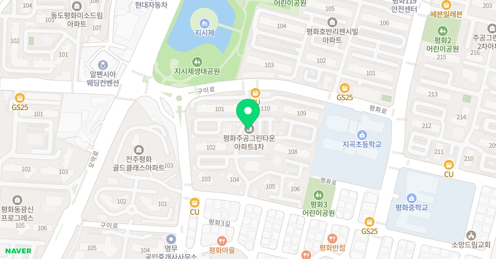 푸르넷 윤쌤 공부방 위치