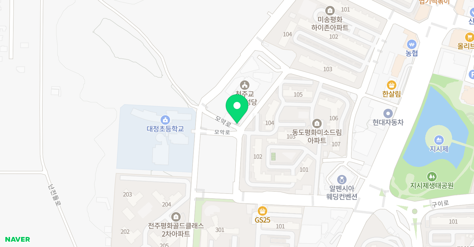 뮤직톡 음악학원 위치