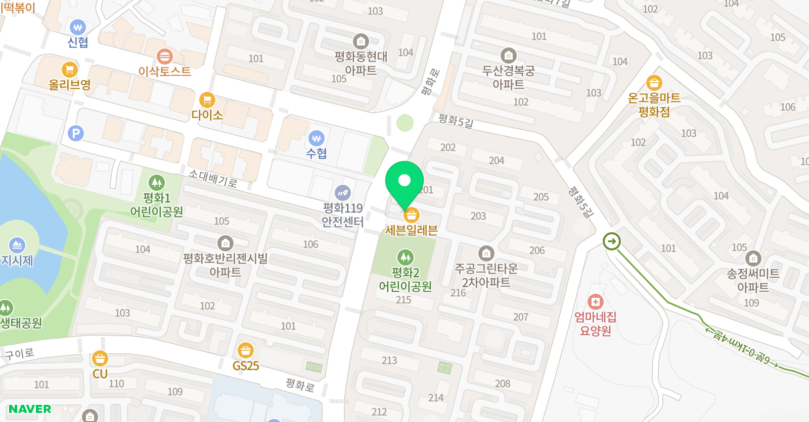 조이 피아노음악학원 위치