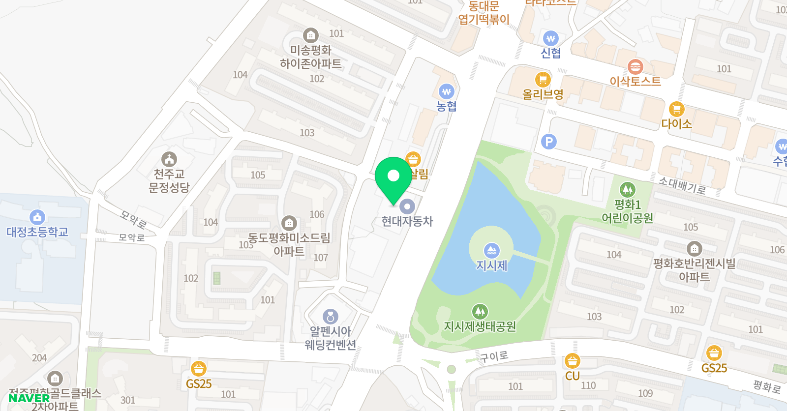 윤슬 학원 위치
