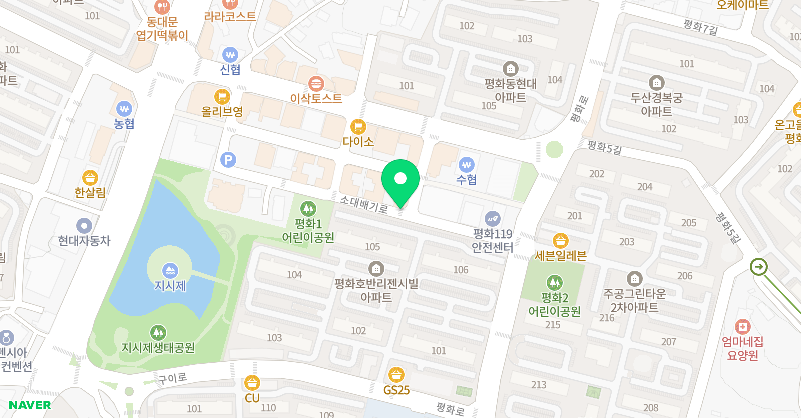 이진희 음악학원 위치