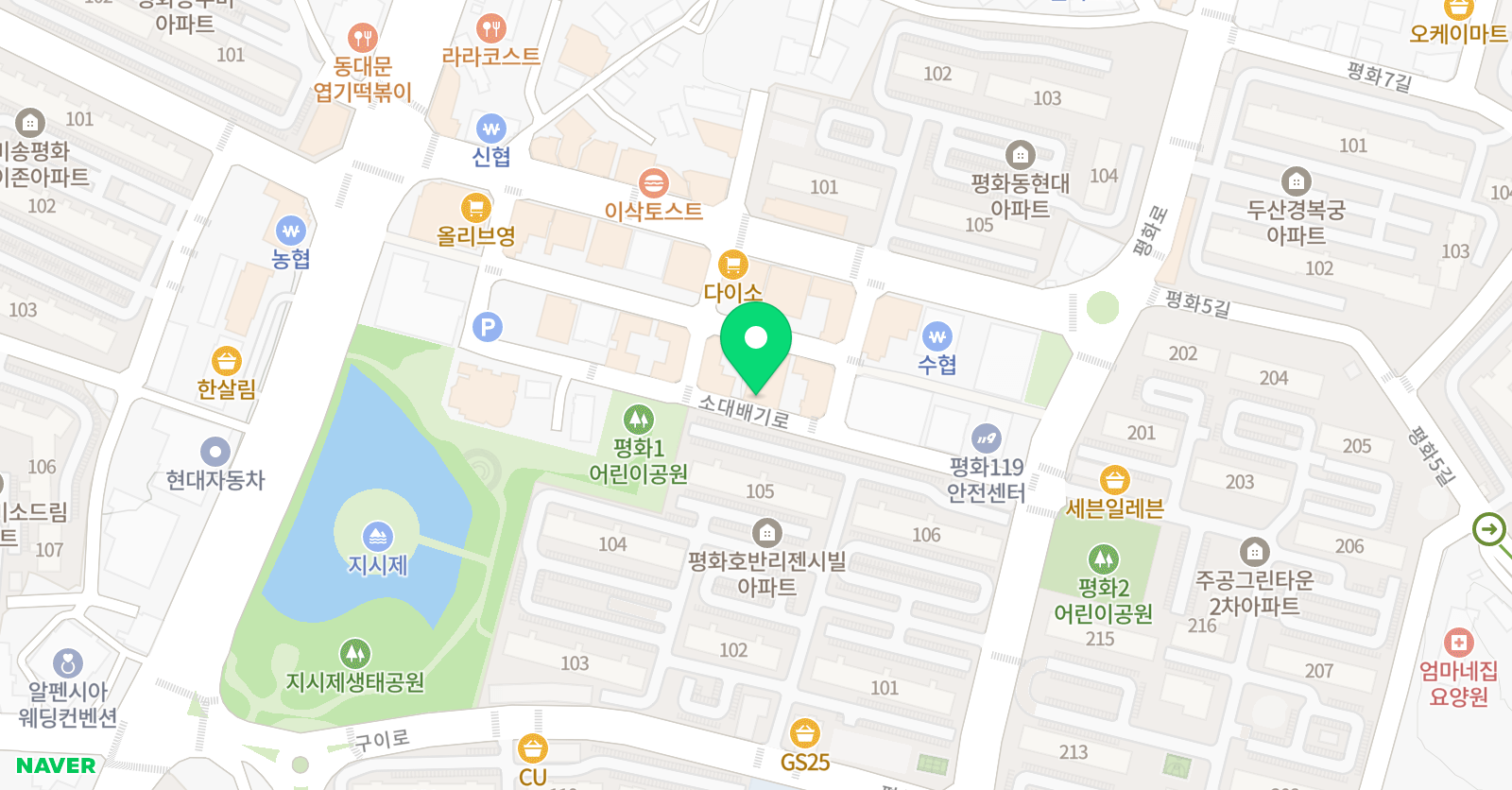 카이스트 학원 위치