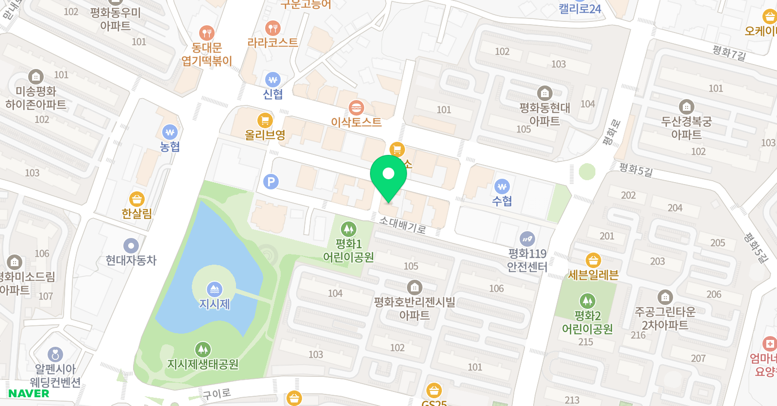 유쌤 수학 위치
