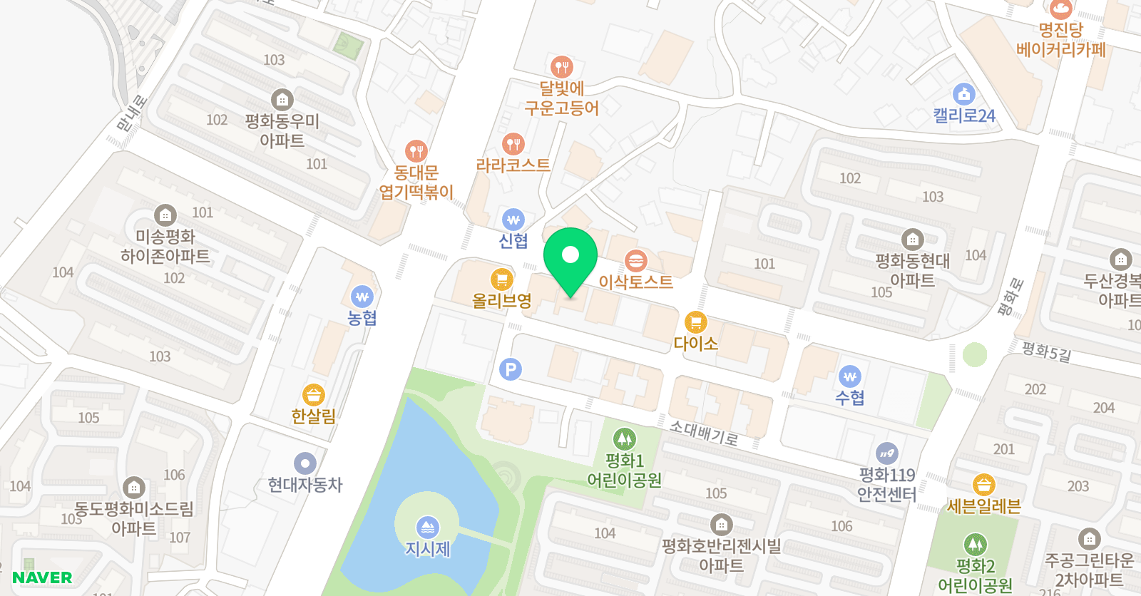 최선영어 심수학학원 위치