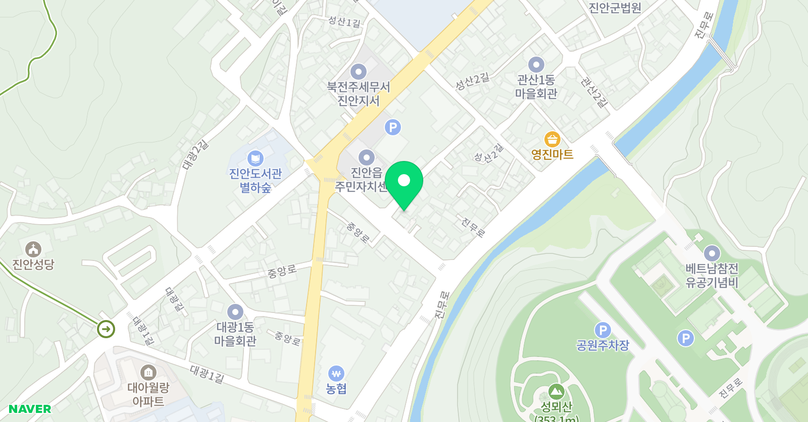 주디쌤의맘스잉글리쉬 교습소 위치