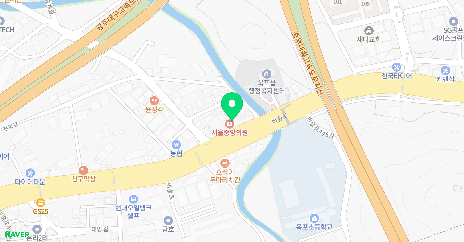 뮤엠 영어 옥포점 위치