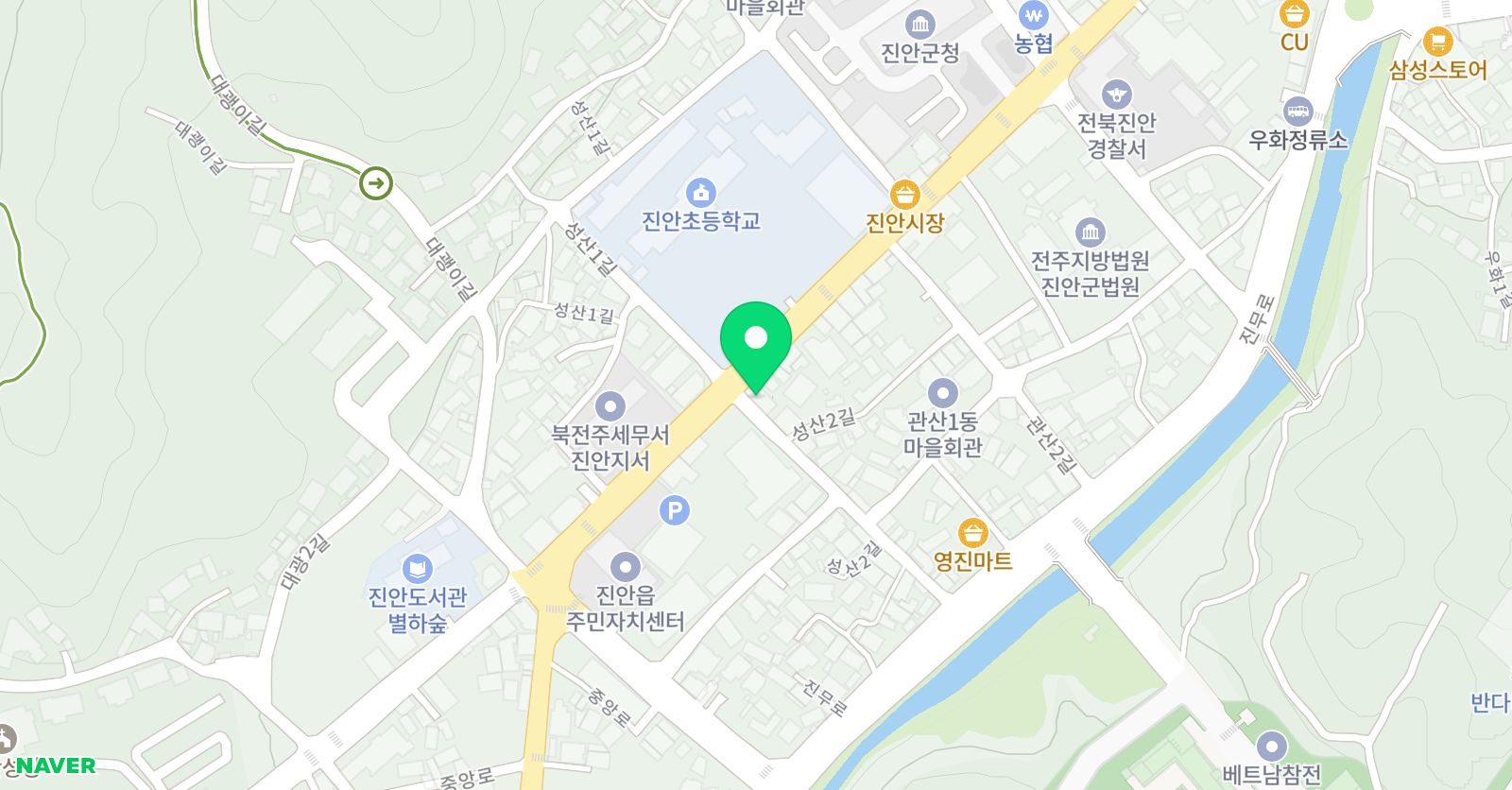 능률 영어학원 위치
