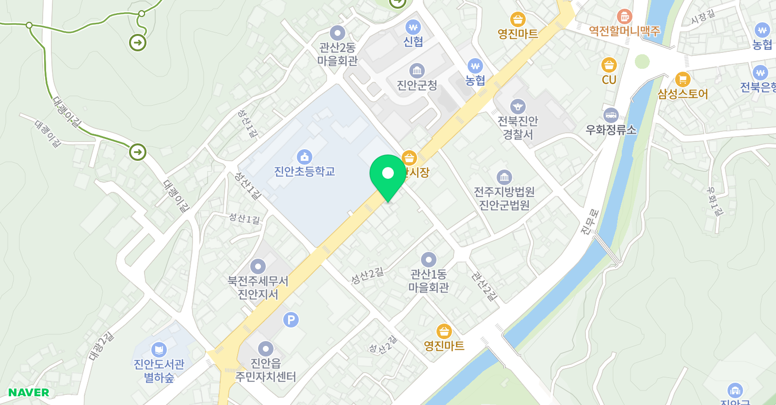 꿈꾸는연필 미술학원 위치