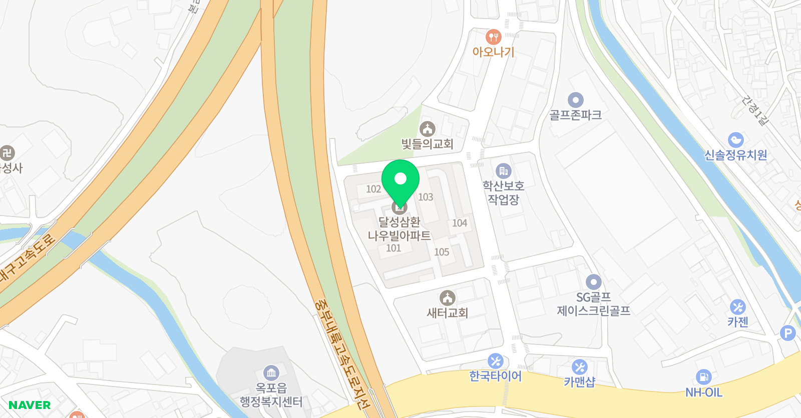 당면쌤 공부방 위치