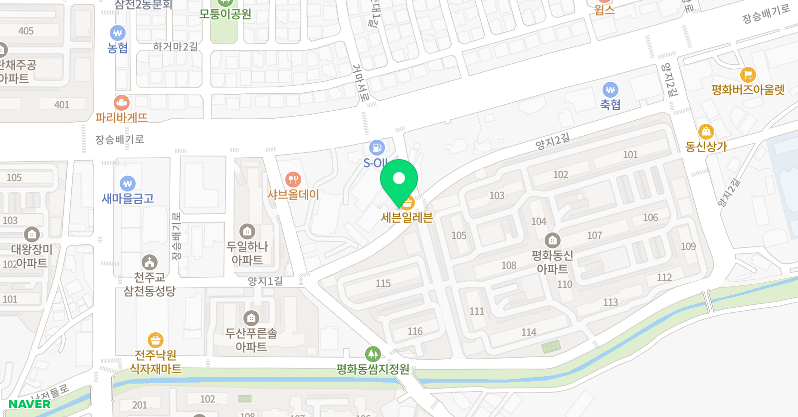 승리윈 태권도 위치
