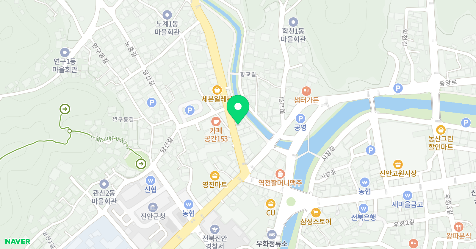 최강 태권도 위치