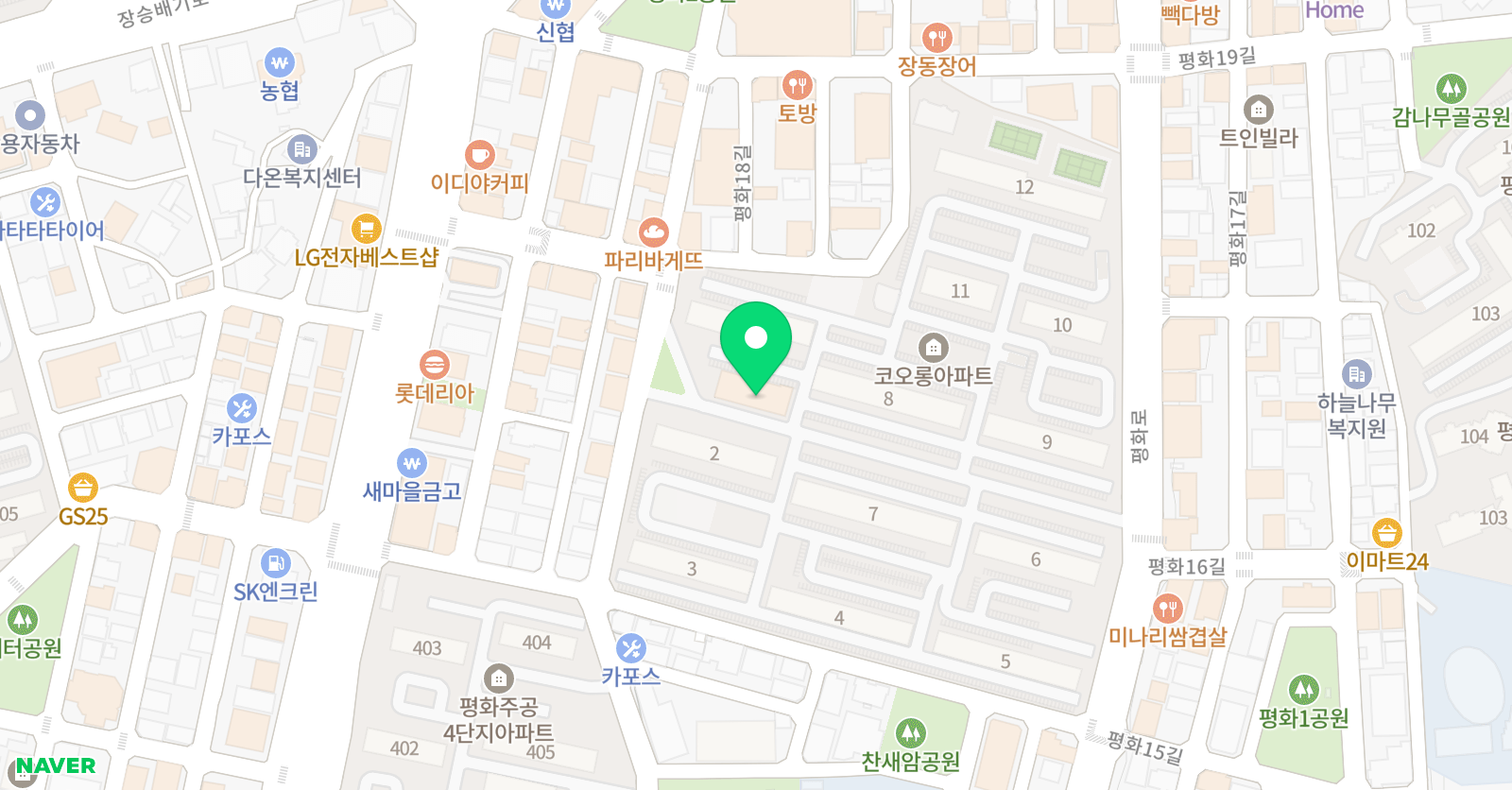 그림아이 미술 위치