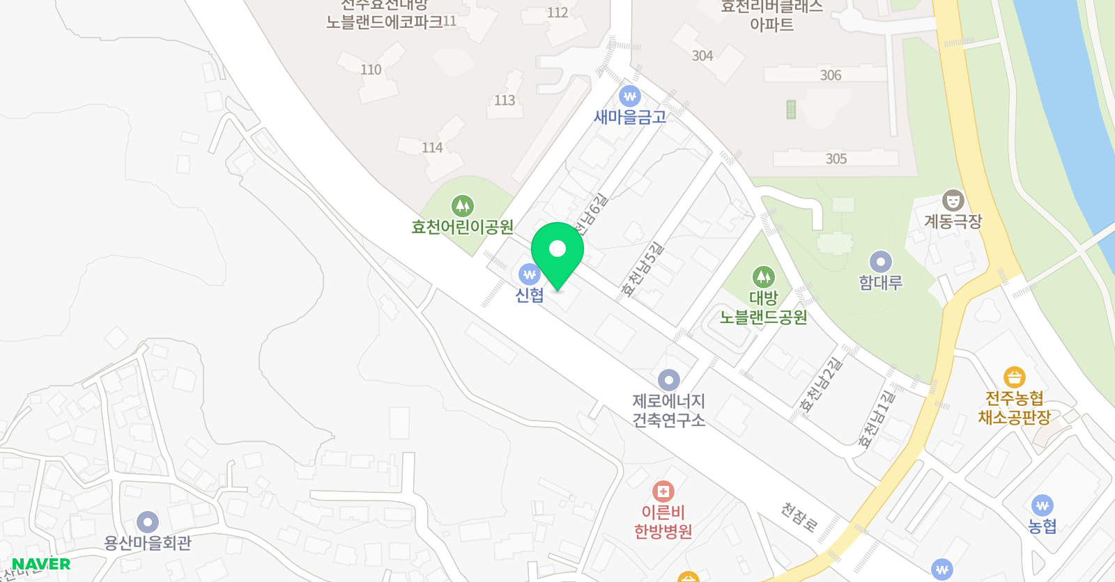 ARA 어학원 효천캠퍼스 위치