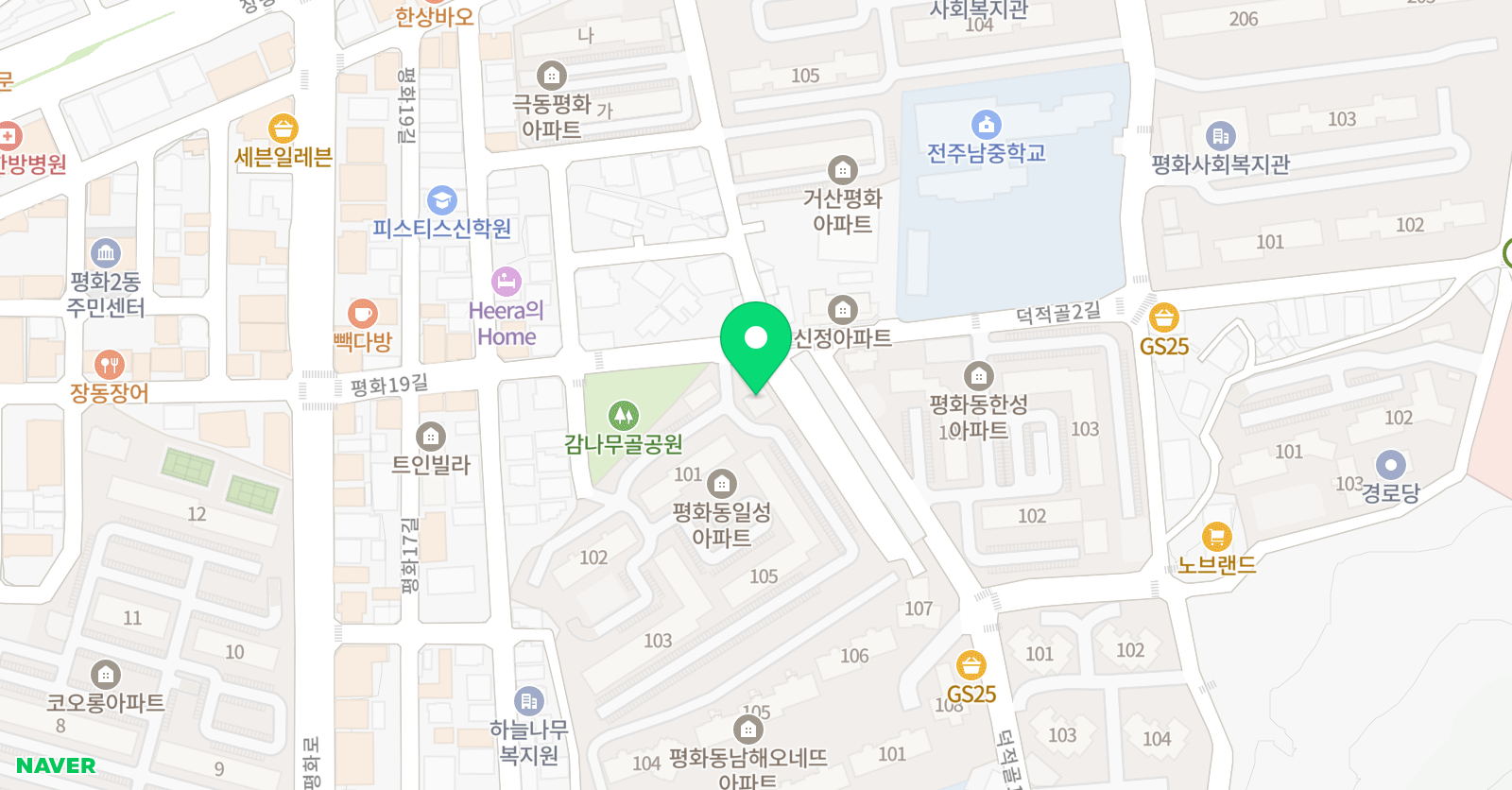 일성 음악학원 위치