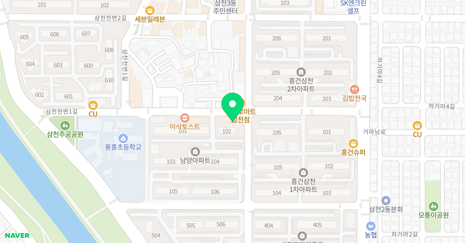 잉글리시아이 중앙 수학학원 위치