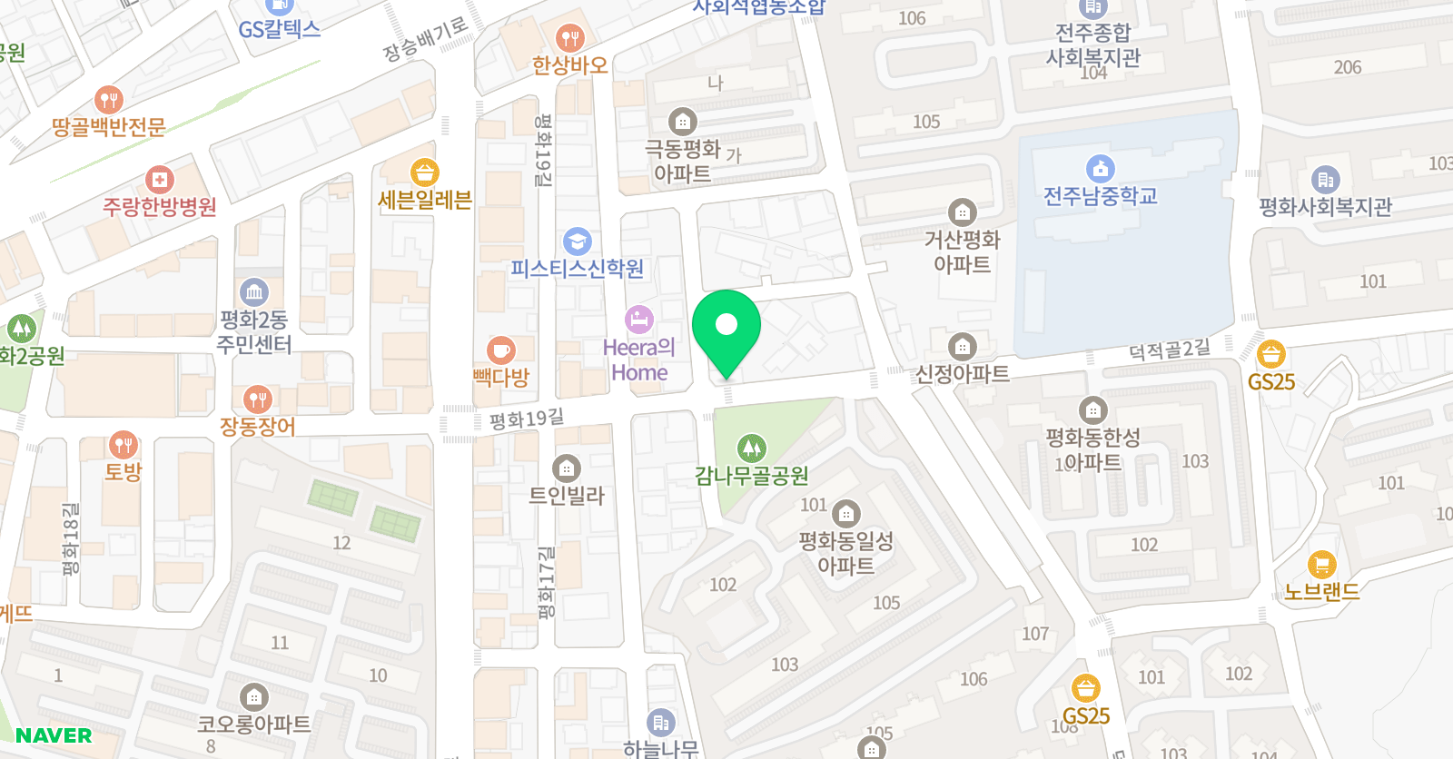 윤선생IGSE아카데미 스마트해법수학 평화일성학원 위치