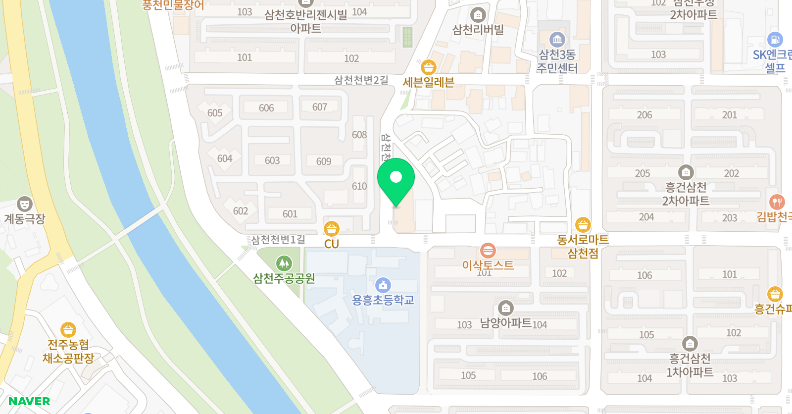 김샘 수학교습소 위치