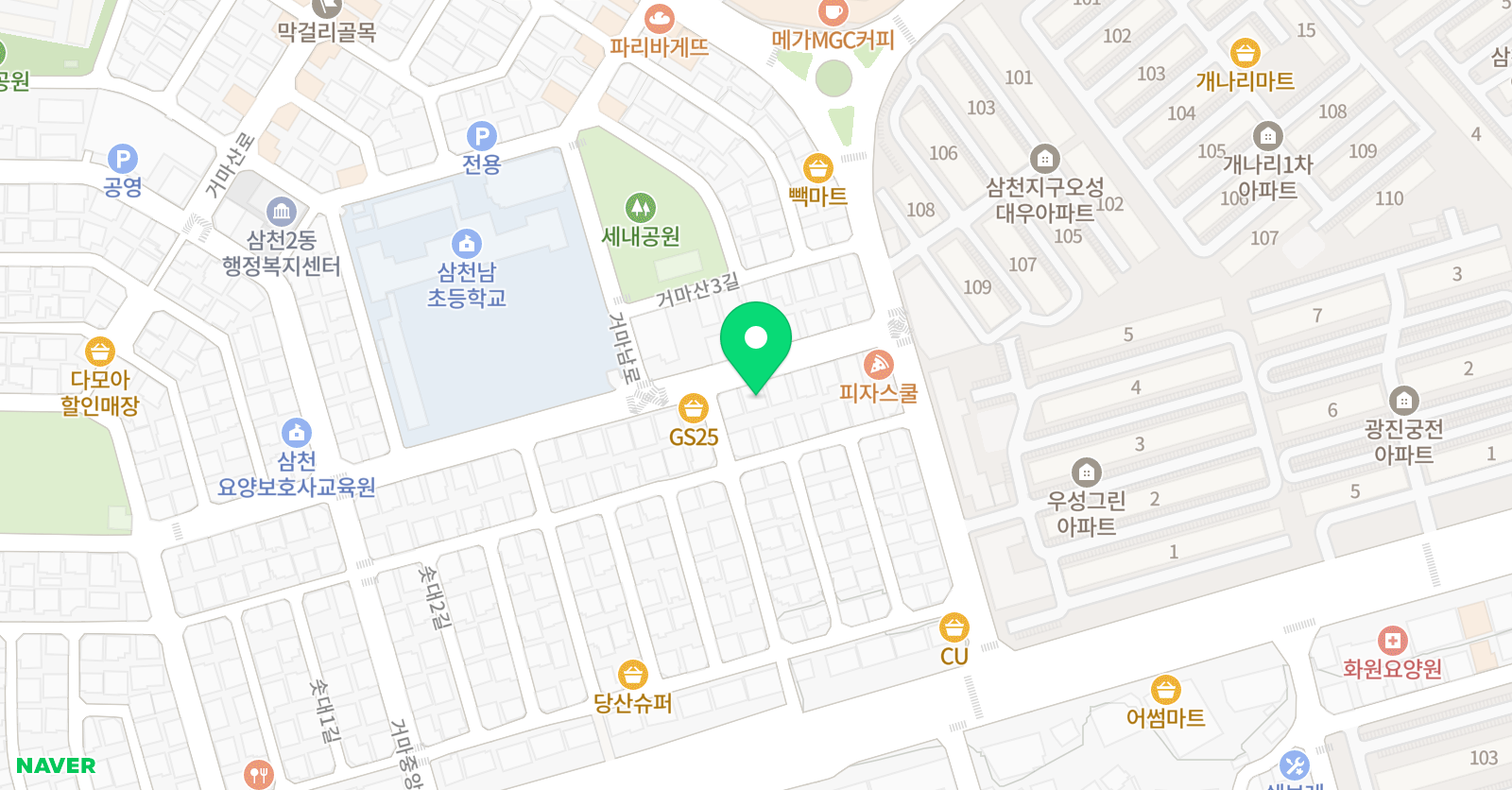 함께하는 음악학원 위치