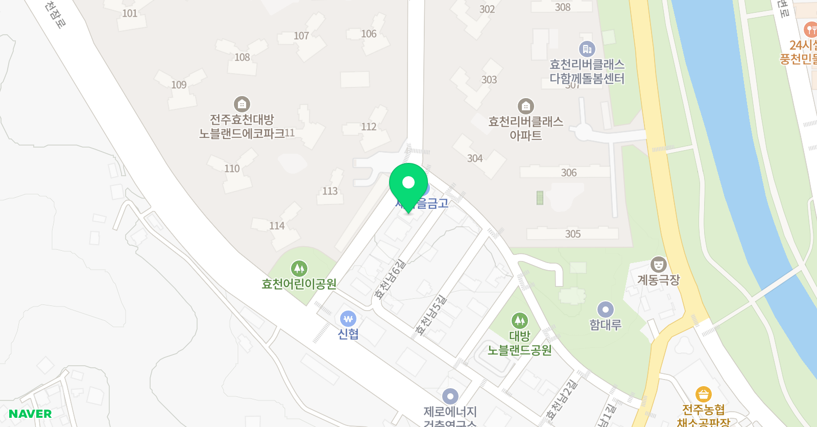 더알파 수학학원 위치