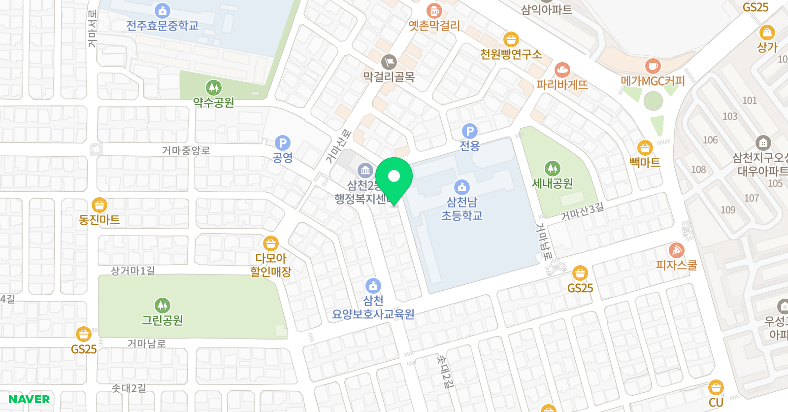 모짜르트 음악학원 위치