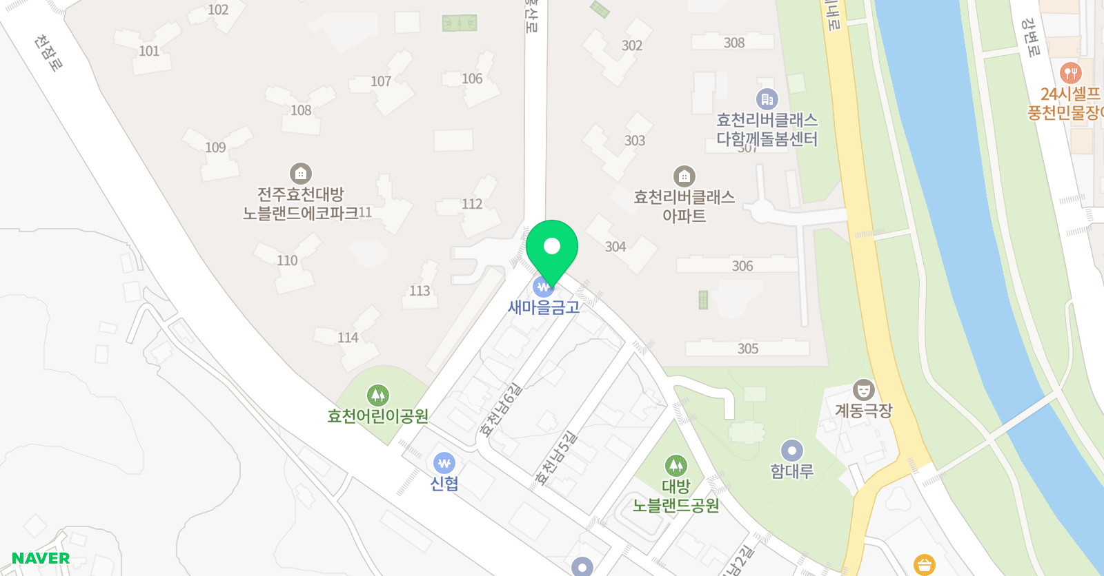 히엘음악학원 위치