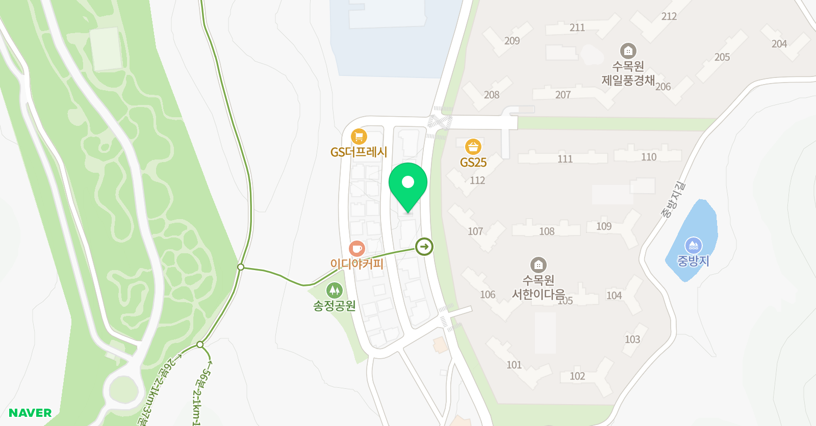 더베스트 영어학원 위치