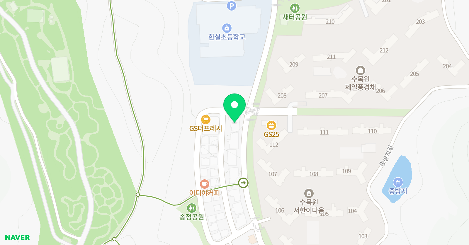 아트앤하트 대곡미술학원 위치