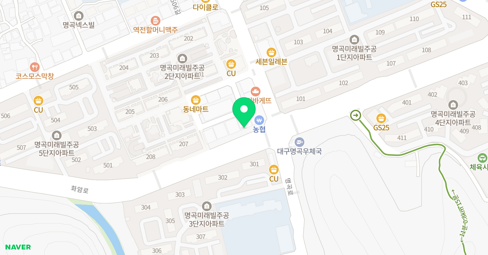 다그림 미술학원 위치