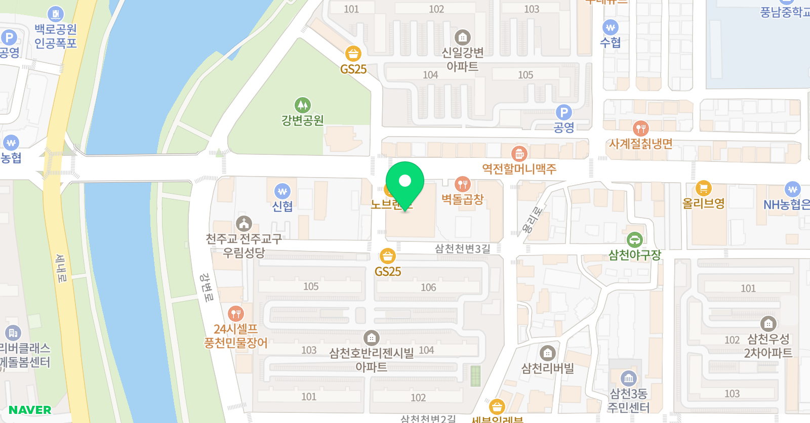 레벨업 수학학원 위치