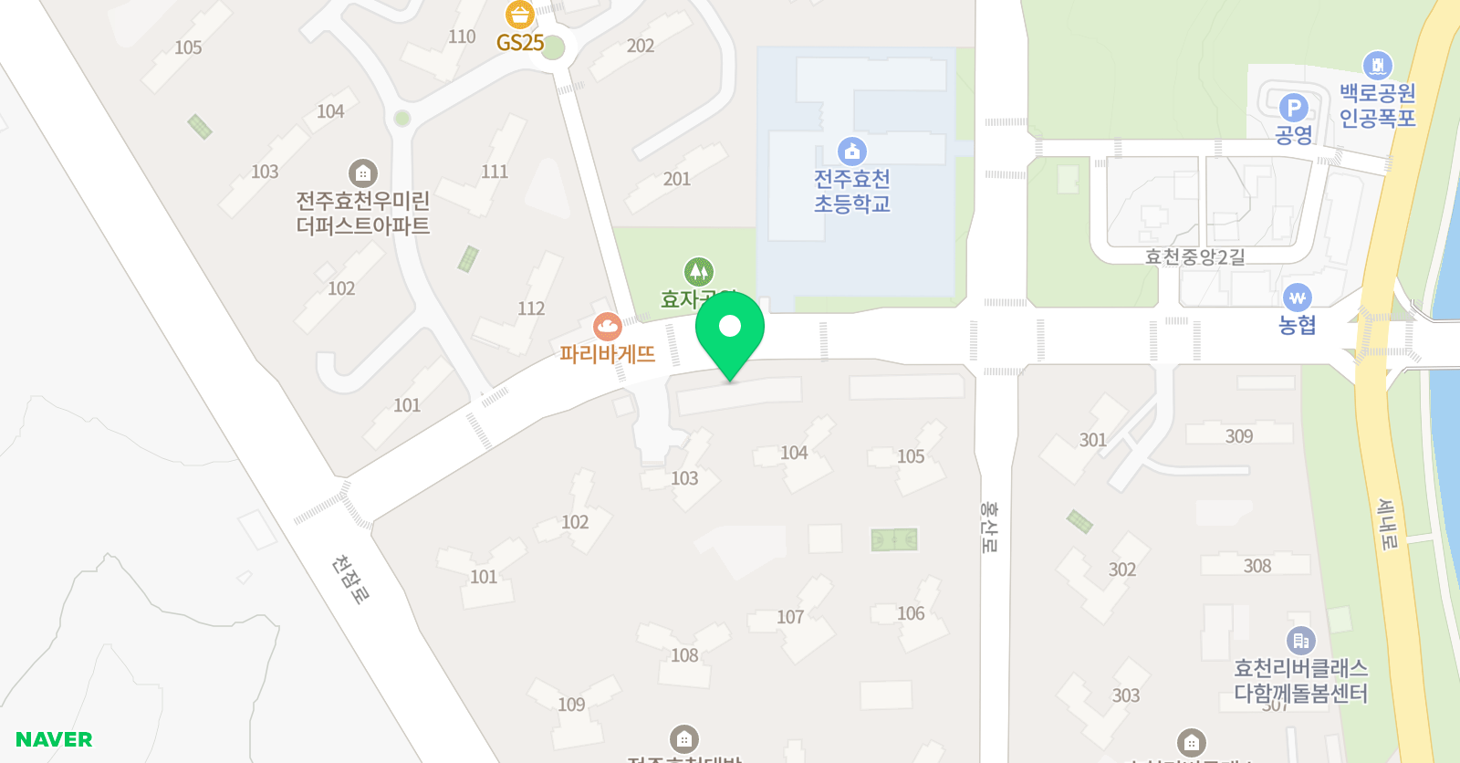 이지토크 영어학원 위치