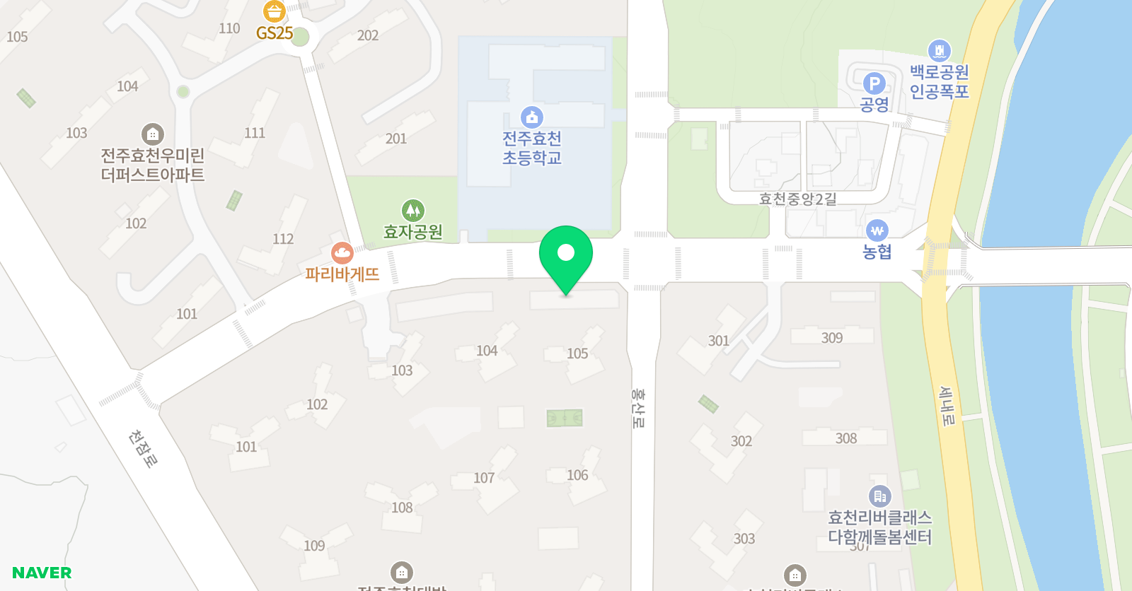 숲 음악학원 위치
