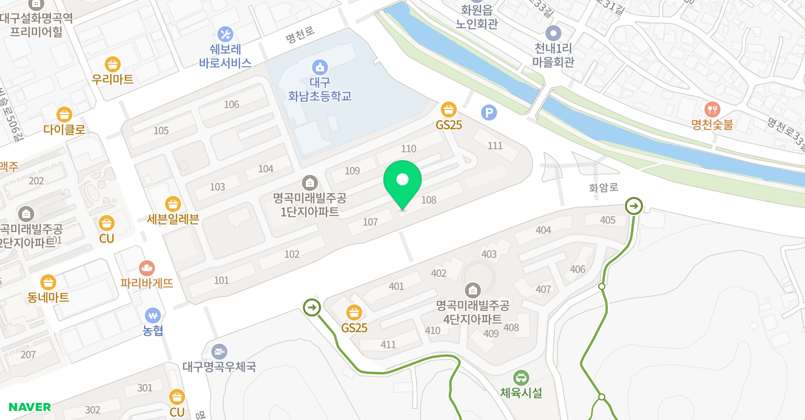 셀파 우등생교실 미래빌교실 위치