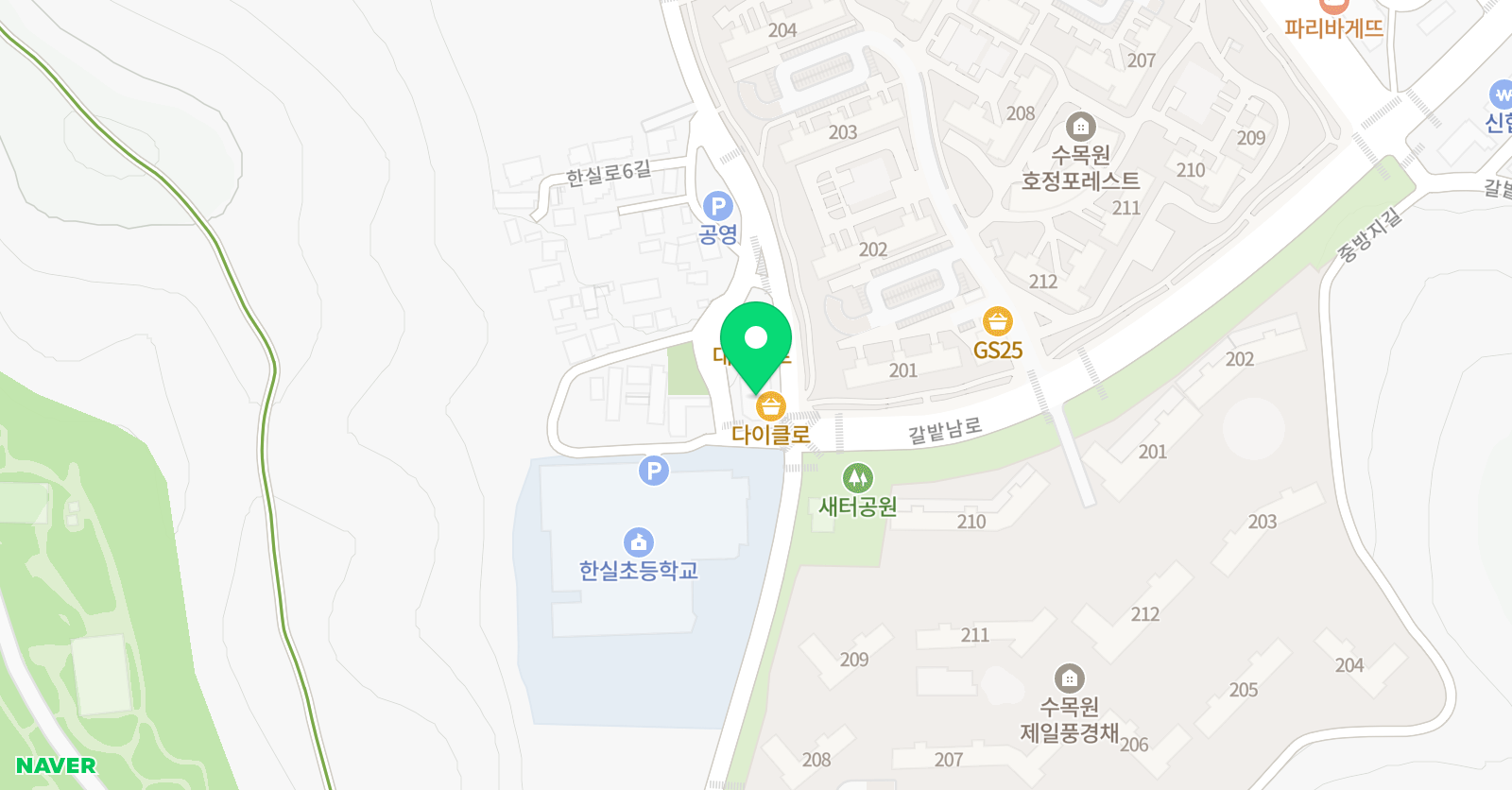 예드림에듀융합학원 대곡캠퍼스 위치