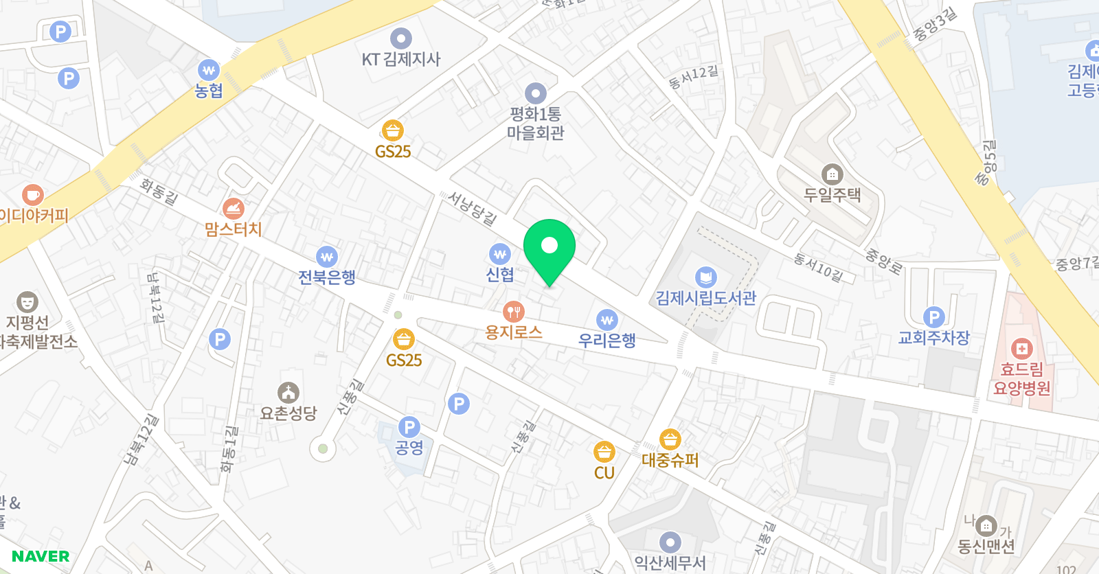 호원 태권도체육관 위치