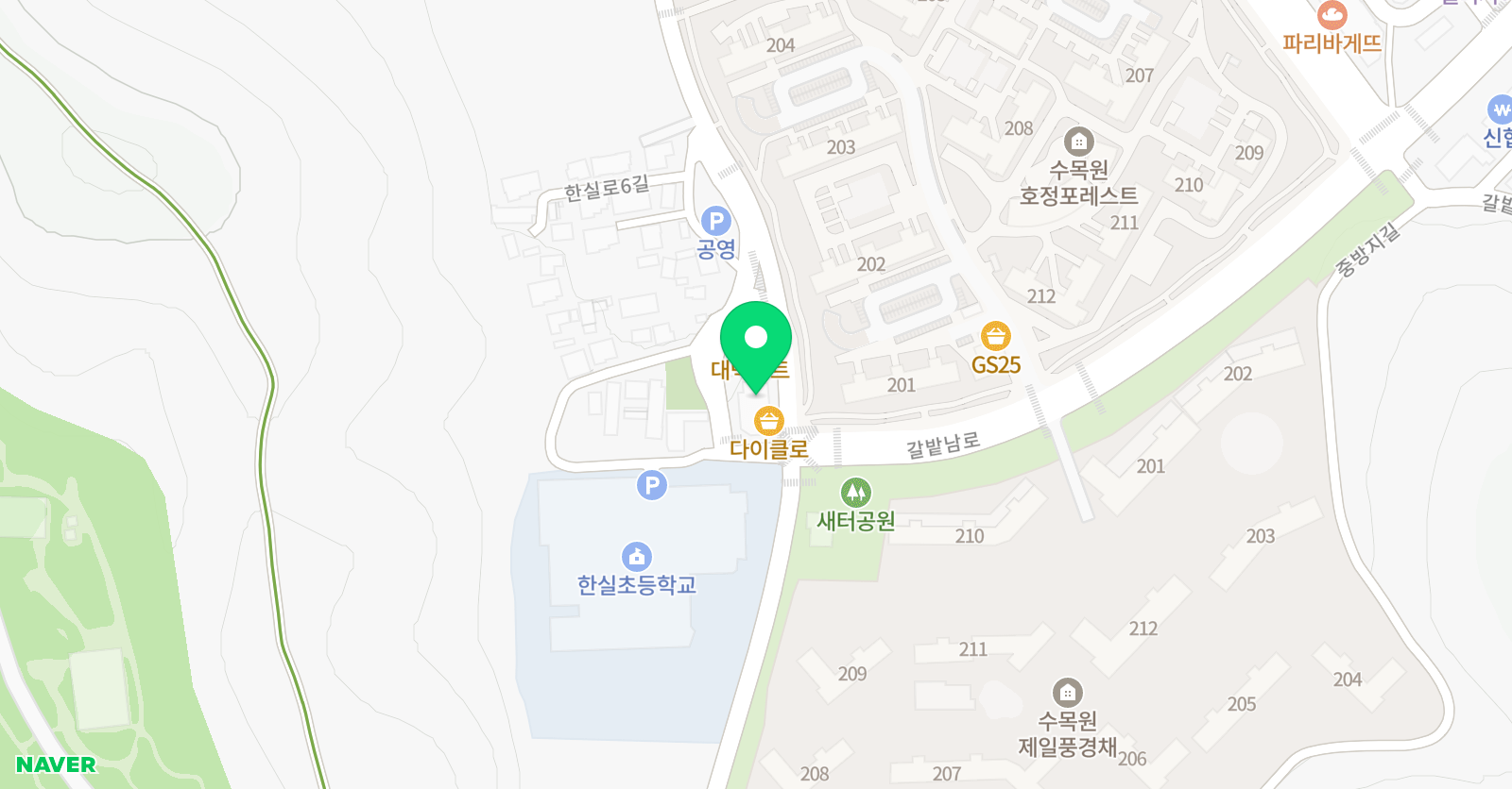 상상앤톡 미술학원 위치