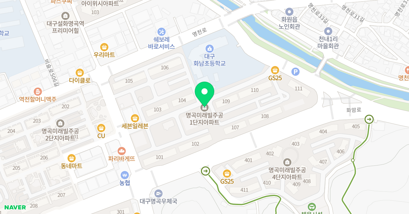 조은공부방 위치