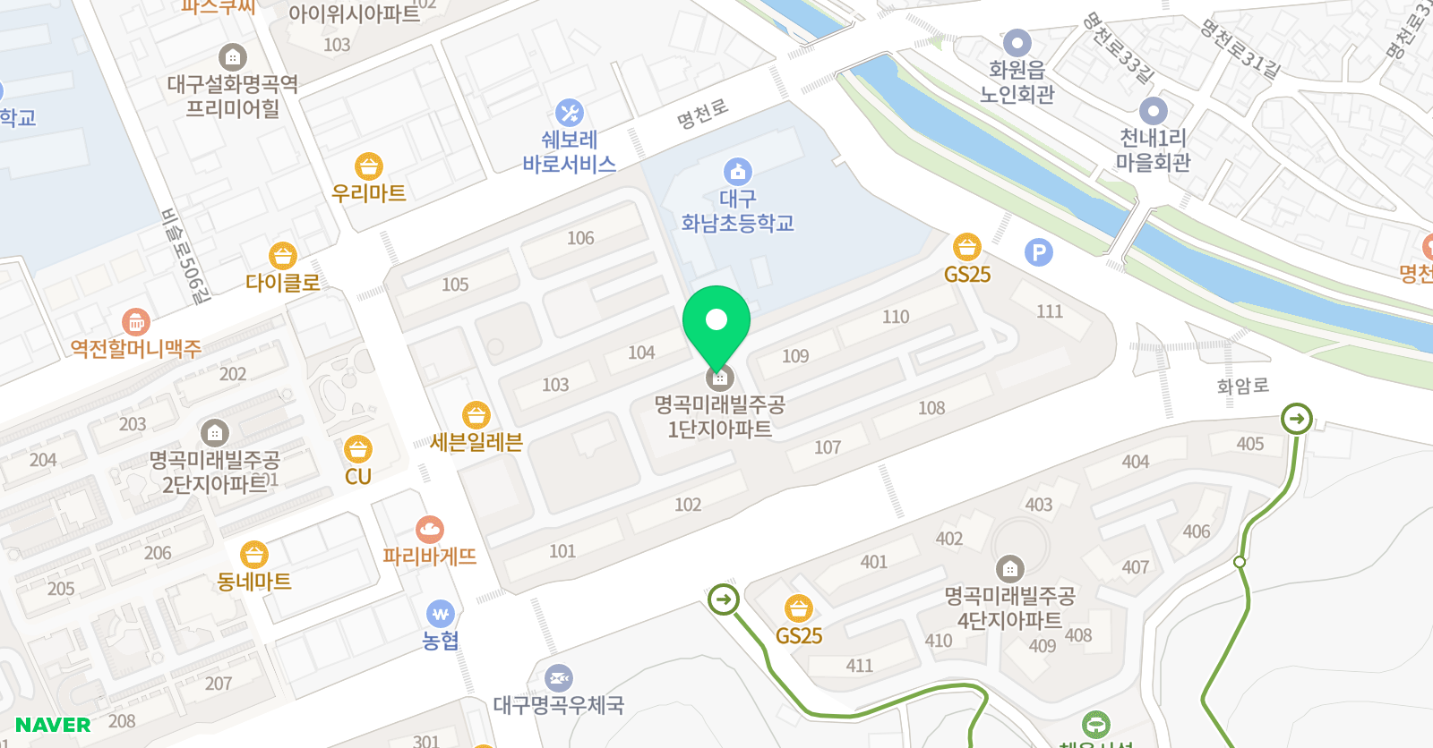 채움스터디 학원 위치